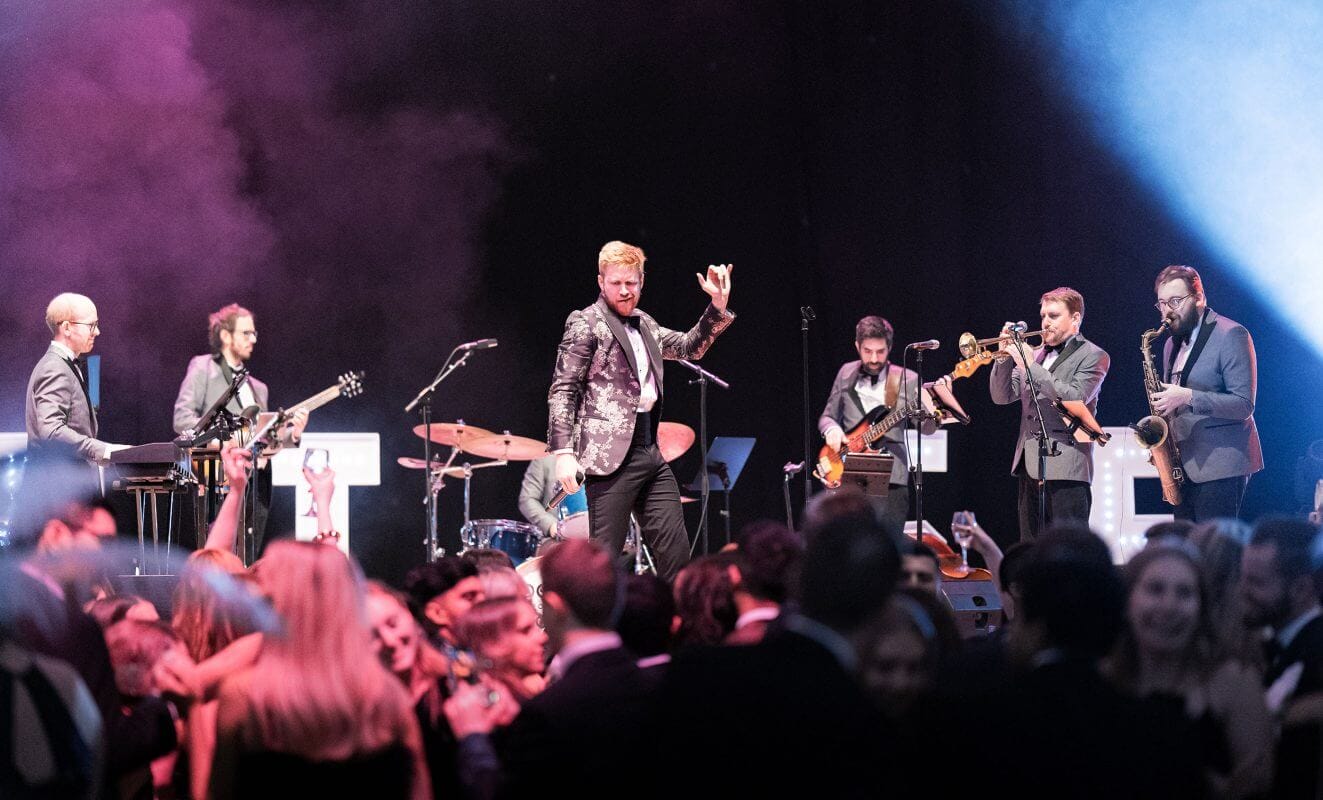 Capital City Showband - premium showband to hire for corporate events and wedding receptions in London and the UK